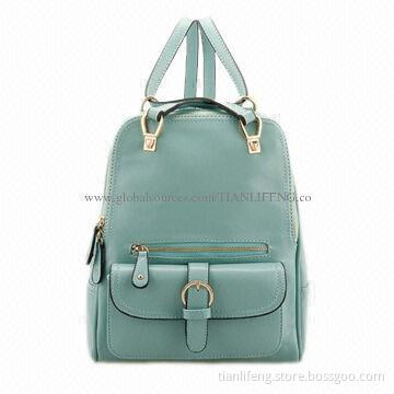 2014 Latest Fashion PU Backpack, Candy Color